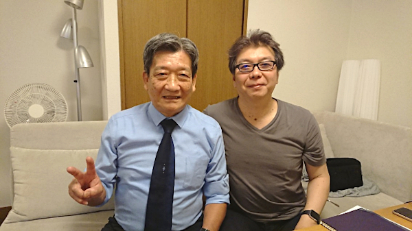 中脇雅裕さんと山本