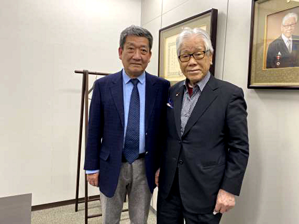 寺西会長と山本理事長