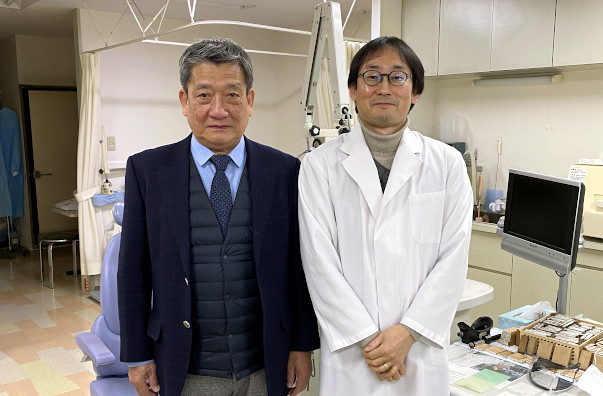 きたにし耳鼻咽喉科院長・北西医師と山本理事長