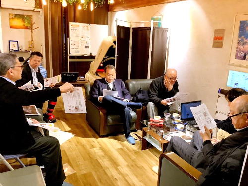 当ラボにて勉強会/機器設置